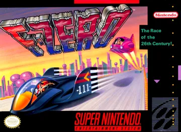 F-Zero (USA) box cover front